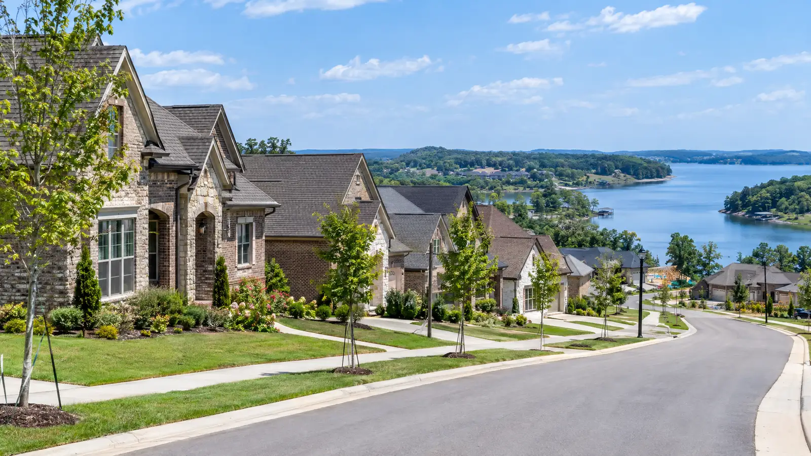 A neighborhood scene from Mt. Juliet, TN