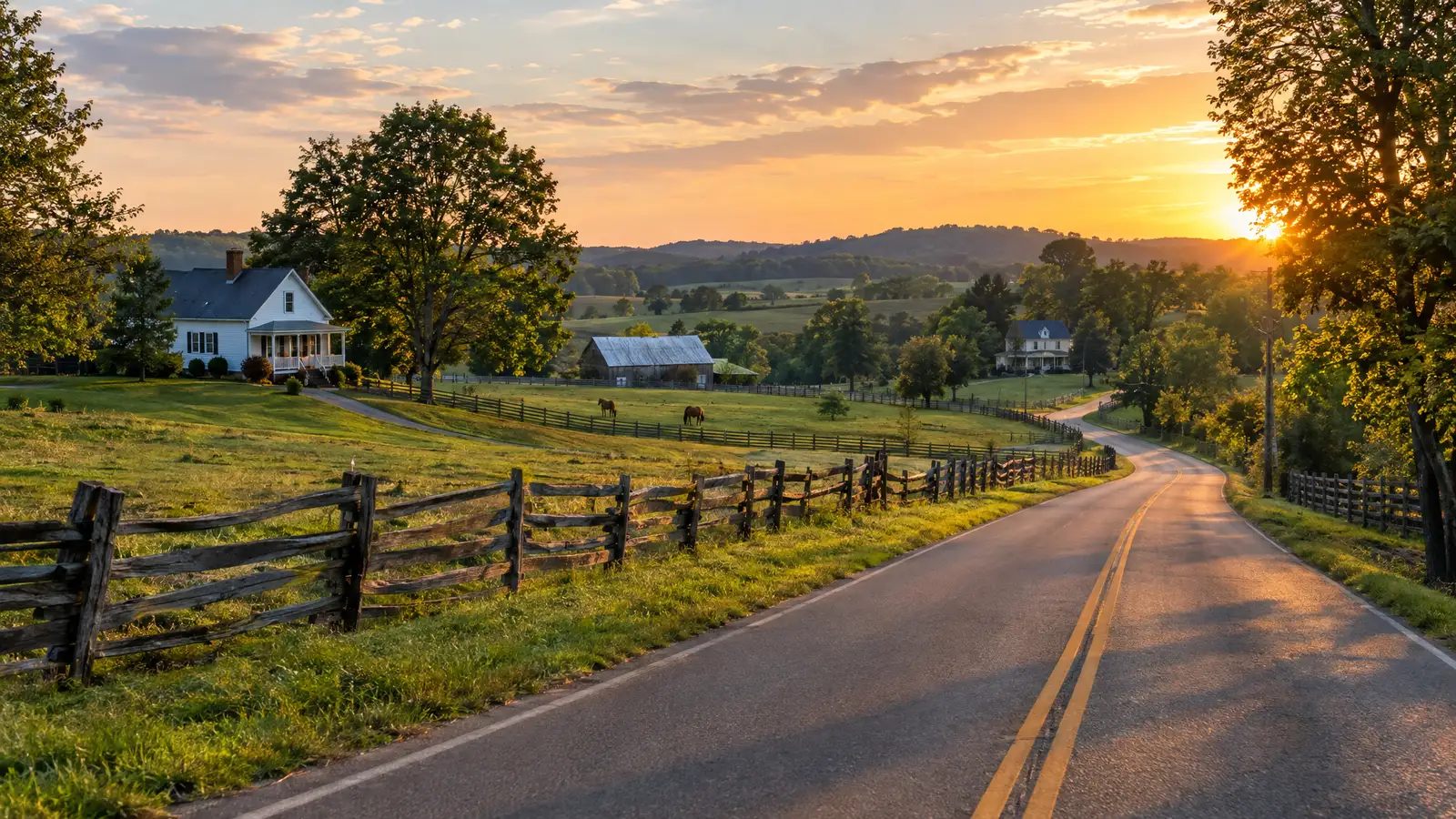 A neighborhood scene from Whites Creek, TN