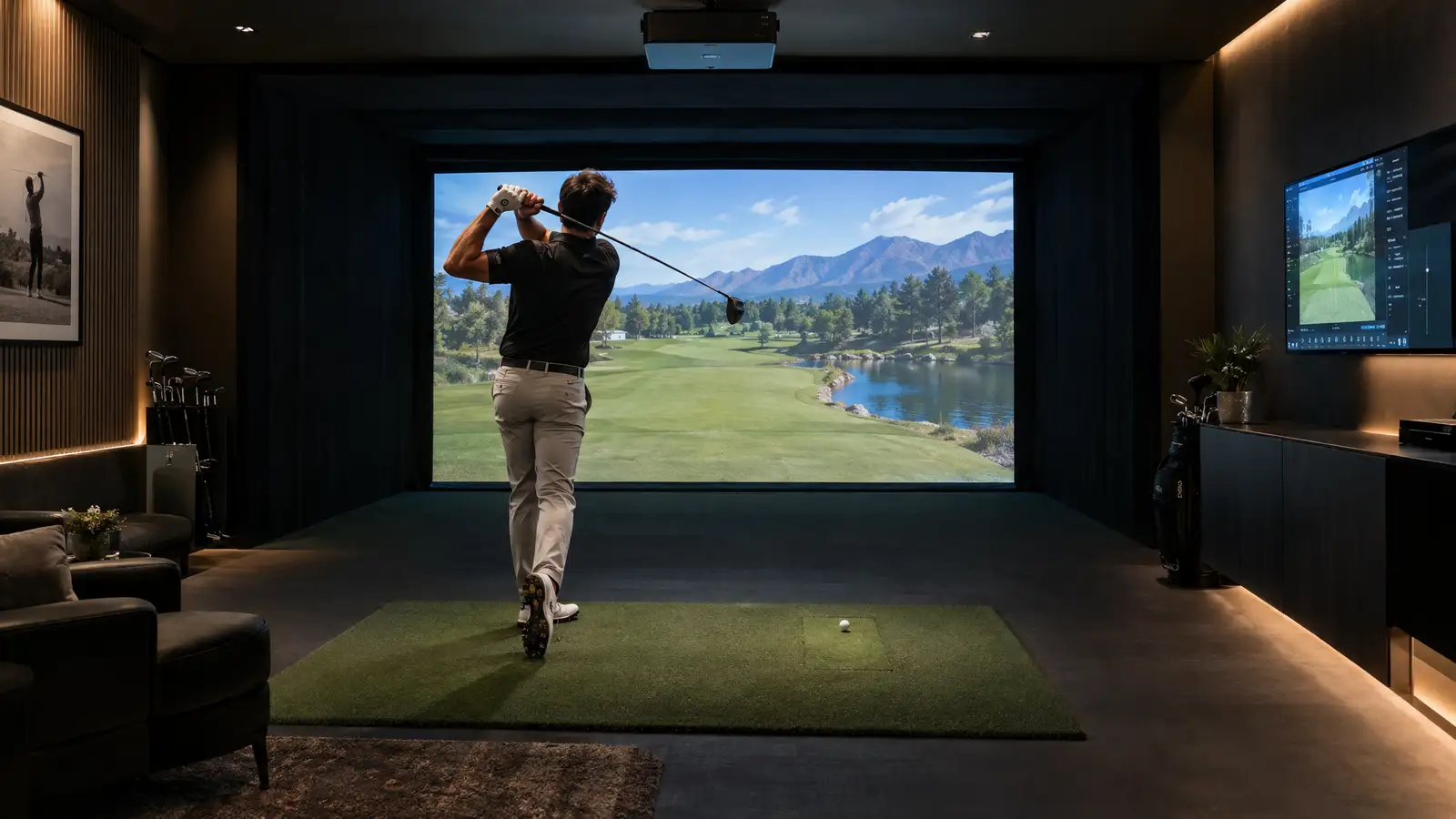 Golf Simulators in Nashville and Middle TN from 615 Service Group partner 615 Golf Sim