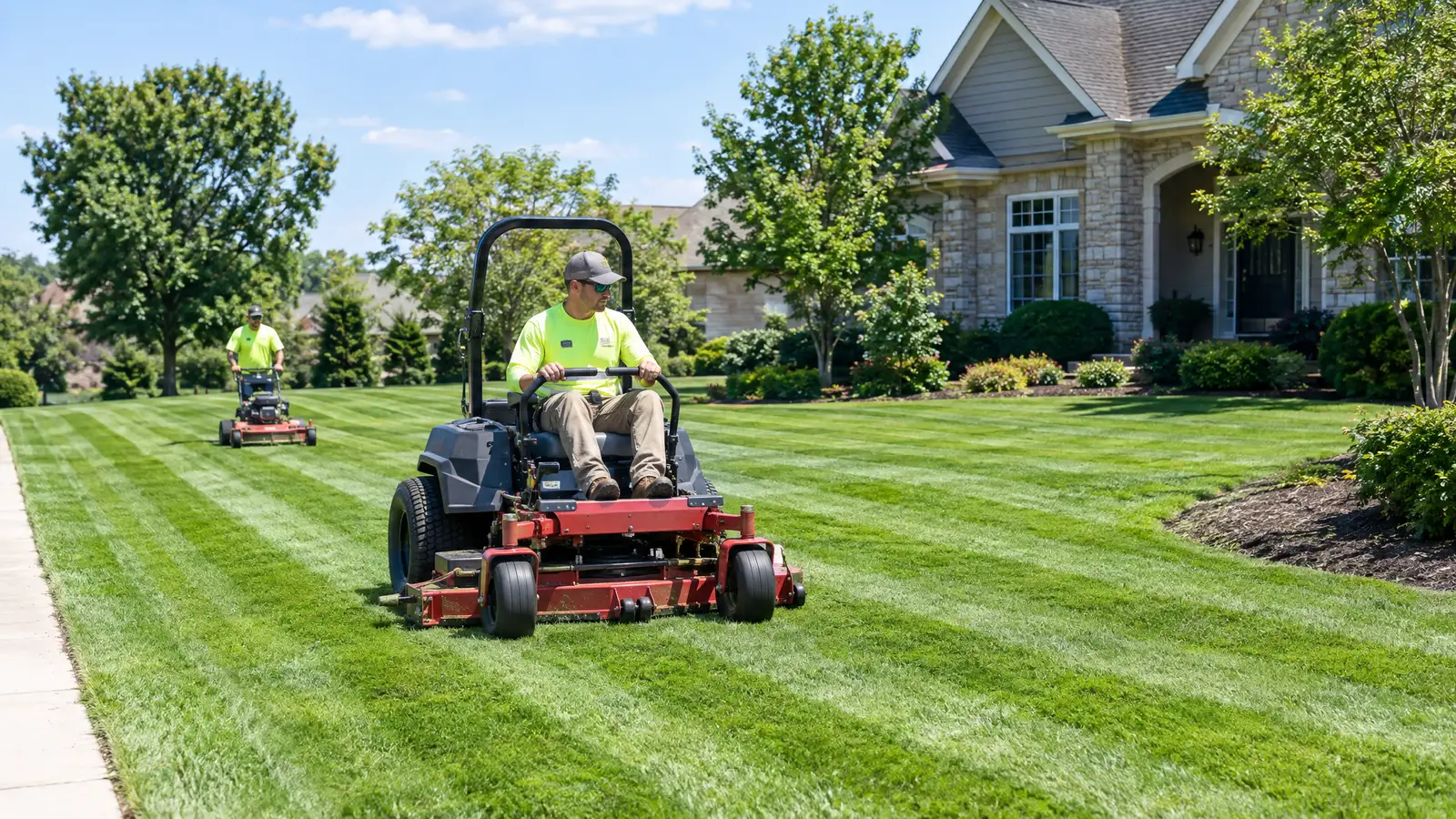 Lawn Mowing in Nashville and Middle TN from 615 Service Group partner 615 Lawn Mowing